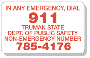 911 Labels
