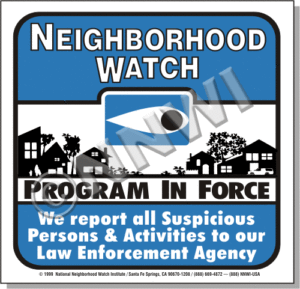 ILD5K  Mini-Pkg - Blue Eye, Law Enforcement, Static Cling Decal
